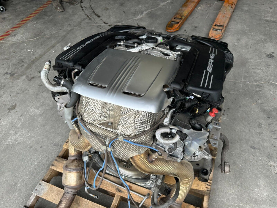 2017 MERCEDES-BENZ C63 AMG C205 4.0L V8 Turbo ENGINE M177 29K MILES OEM COMPLETE