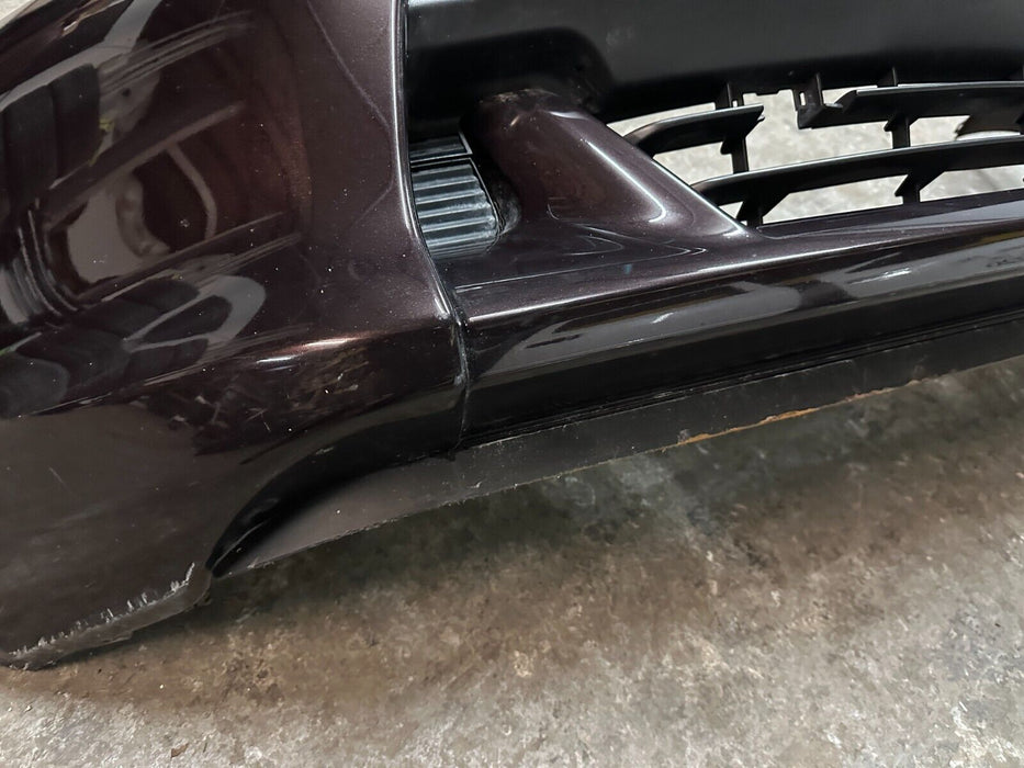 2010 NISSAN 370Z FRONT BUMPER COVER BLACK CHERRY *NAG OEM ~MINOR WEAR/SCRATCHES~