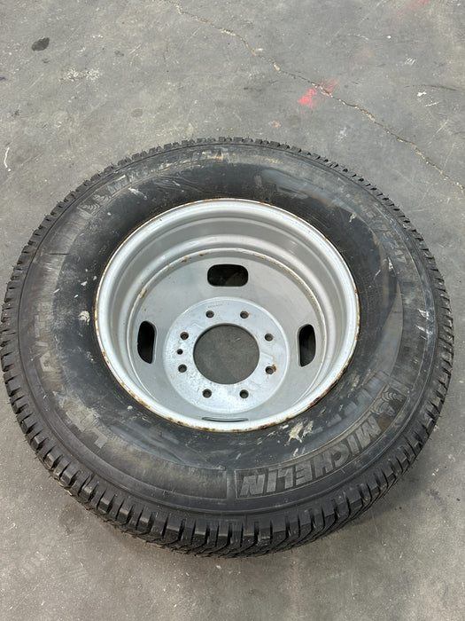 2017-2019 FORD F250 F350 DUALLY SPARE WHEEL RIM TIRE MICHELIN 245/75 R17 OEM