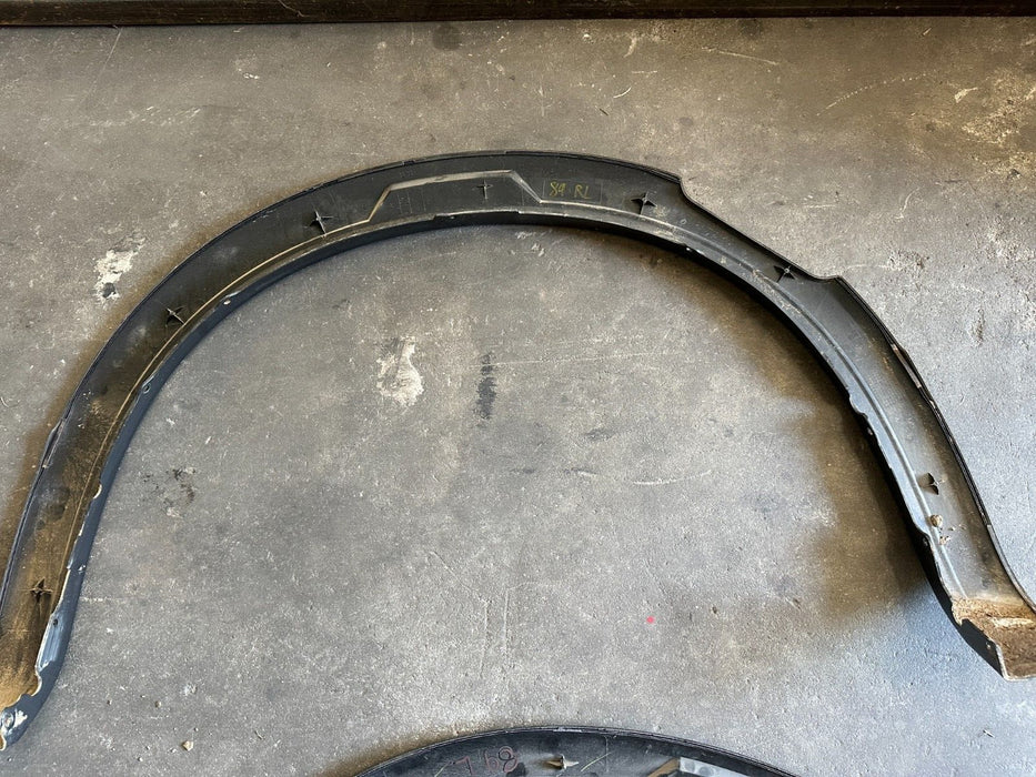 2016 2019 NISSAN TITAN XD PRO-4X FRONT & REAR FENDER FLARE SET OEM 63810 EZ40A