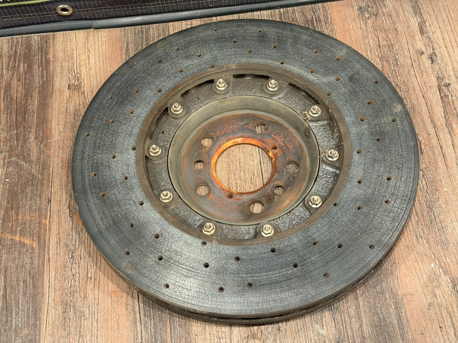 *MINT* 2021 BMW M8 M5 CARBON CERAMIC BREMBO ROTOR REAR RIGHT OEM 5K MILES 2022
