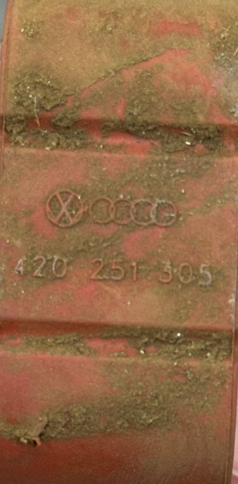 2014 AUDI R8 REAR MUFFLER EXHAUST SYSTEM HANGER BRACKETS (4) 420 251 305