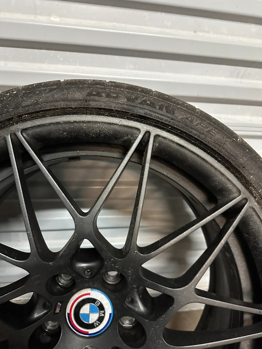 2015-2020 BMW M4 F82 WHEEL RIM TIRE 9X20 666M 265/30R20 8090194 ~READ~ 2287500