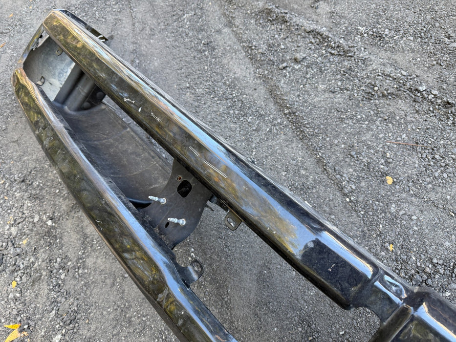 2020 2021 2022 FORD F250 F350 FRONT BUMPER BLACK OEM GENUINE