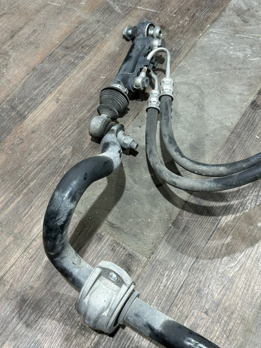 2014 PORSCHE 911 TURBO S 991 REAR STABILIZER BAR ASSEMBLY OEM 99133370312