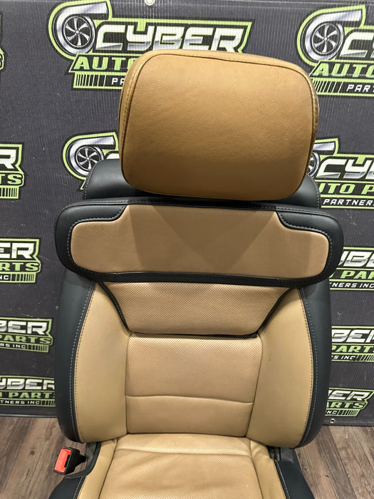 2023 2024 FORD F250 F350 F450 LARIAT FRONT LEFT DRIVER SEAT ~MINOR BURN WEAR~