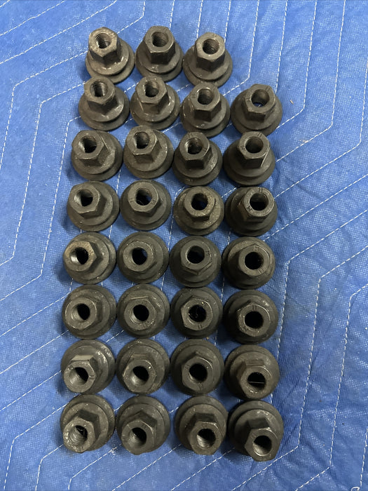2017 DODGE RAM 3500 LARAMIE MEGA CAB DUALLY LUG NUTS SET (31PC) OEM 80K MILES