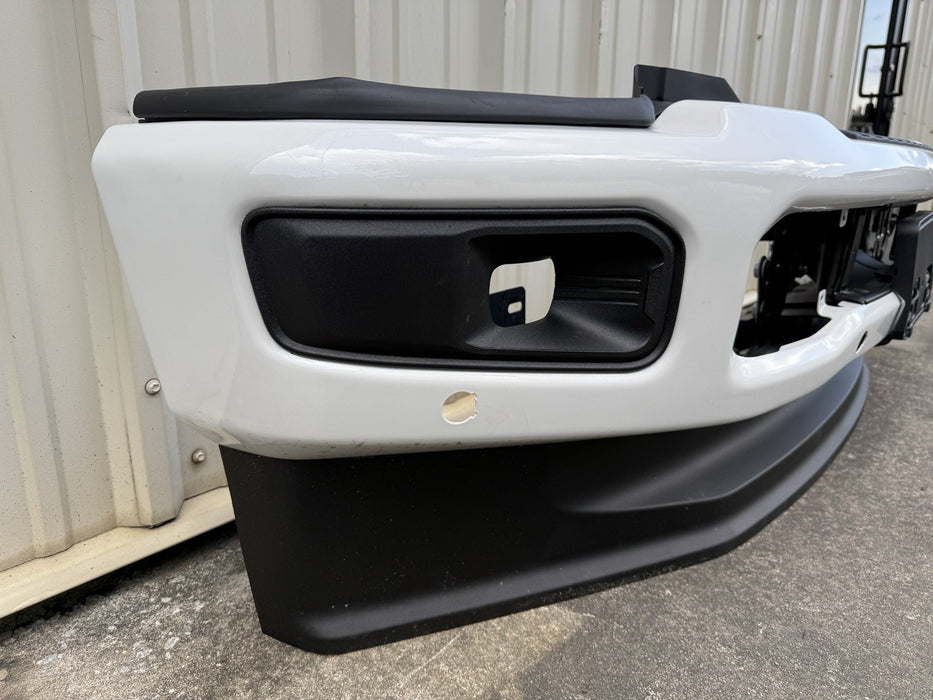 2023 2024 2025 FORD F250 F350 FRONT BUMPER ASSEMBLY STAR WHITE OEM