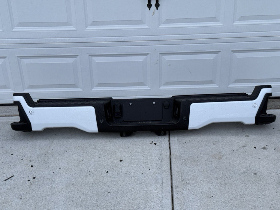2023 2024 2025 FORD F250 F350 FRONT REAR BUMPERS OXFORD WHITE OEM GENUINE