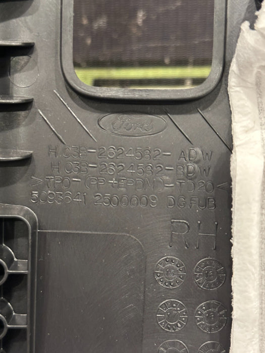 2017-2019 FORD F250 F350 F450 PLATINUM UPPER LEFT B PILLAR OEM ~MINOR SCRATCHES~