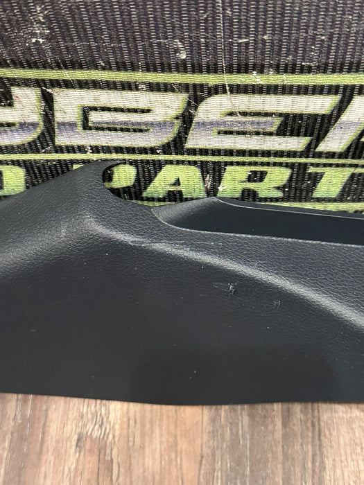 2022 DODGE RAM 2500 3500 REAR RIGHT SILL KICK PLATE TRIM OEM *WEAR 8*