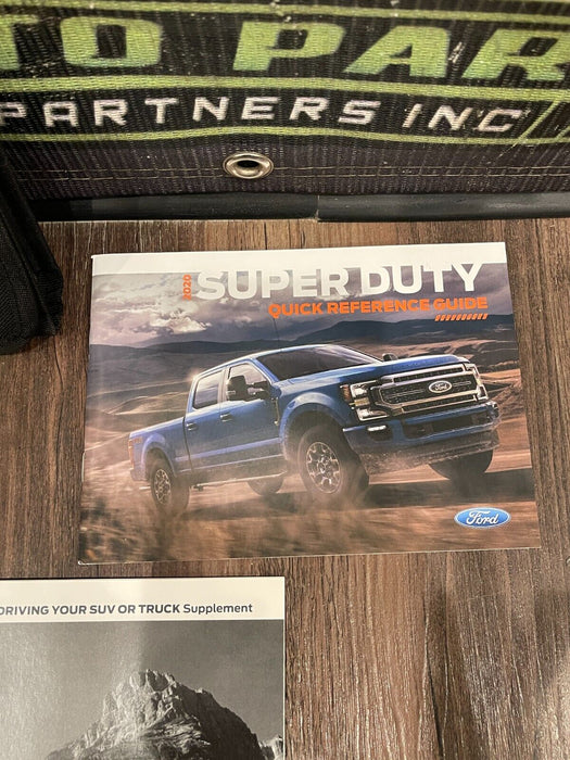 2020 FORD F250 F350 F450 SUPERDUTY OWNERS MANUAL OEM