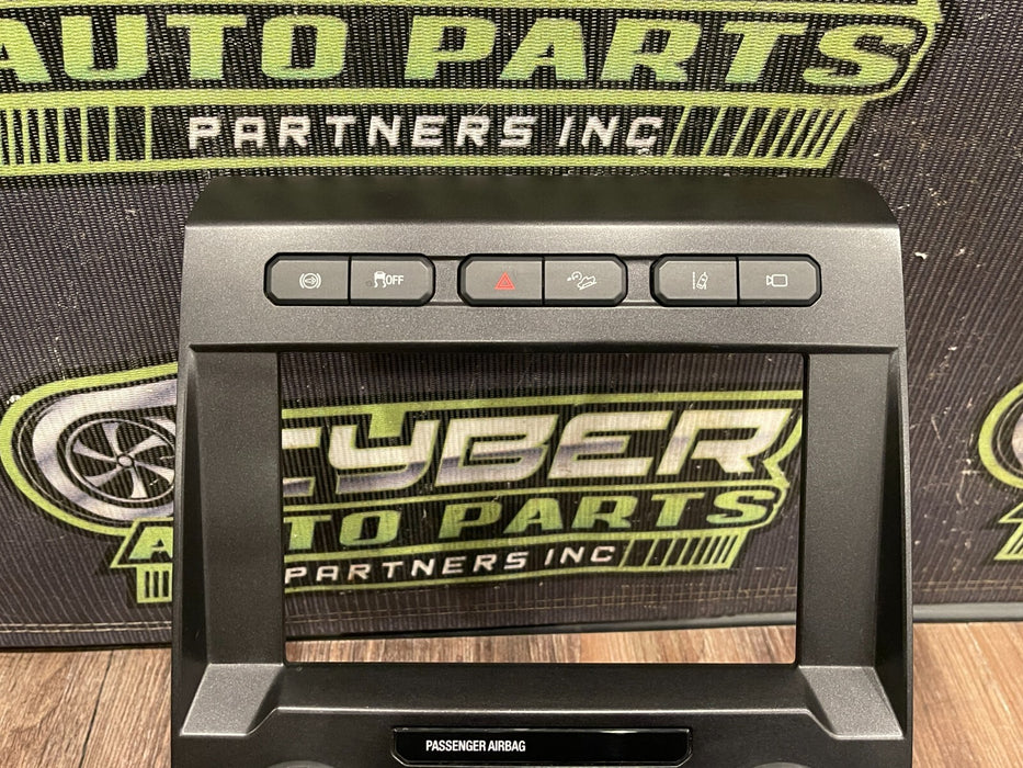 2017-2019 FORD F250 F350 DASH CENTER HVAC CLIMATE CONTROL BEZEL OEM HC3T-18E245