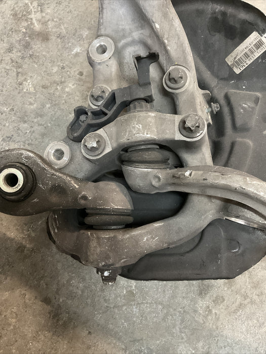 2014 W222 MERCEDES S550 FRONT LEFT DRIVER SPINDLE KNUCKLE WHEEL HUB OEM