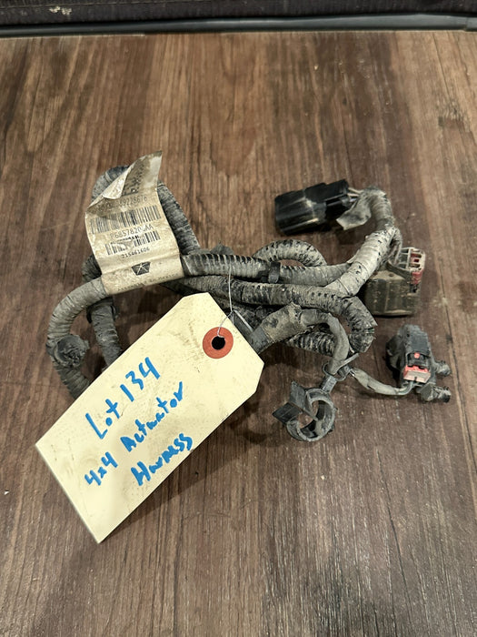2022 DODGE RAM 2500 4X4 ACTUATOR WIRING HARNESS OEM 68578208AA