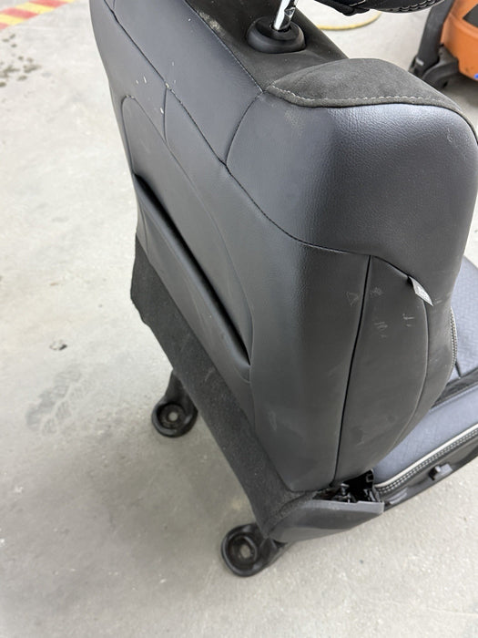 2019-2024 RAM 2500 3500 LARAMIE BLACK LEATHER HEATED COOLED PASSENGER SEAT OEM
