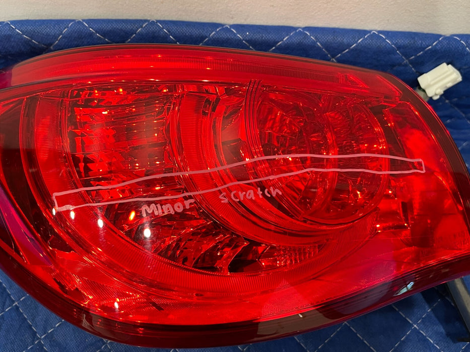 2017 INFINITI Q50 RED SPORT REAR DRIVER LEFT TAIL LIGHT OEM *MINOR SCRATCH*