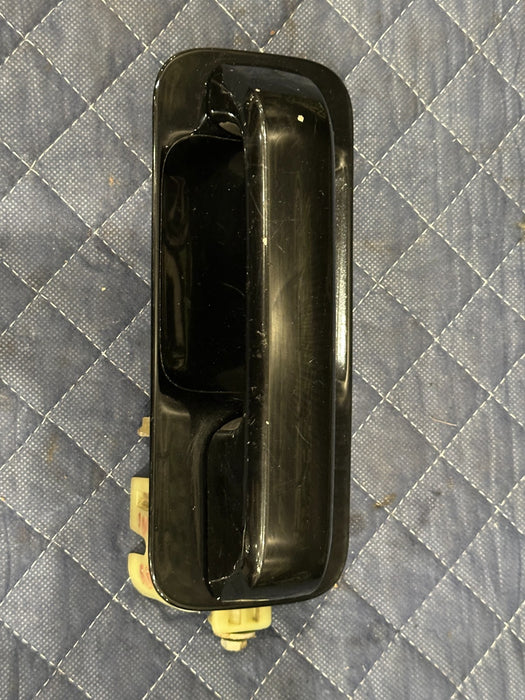 2017-2019 FORD F250 F350 F450 REAR RIGHT DOOR HANDLE OEM BLACK PEARL G1 *FLAW*