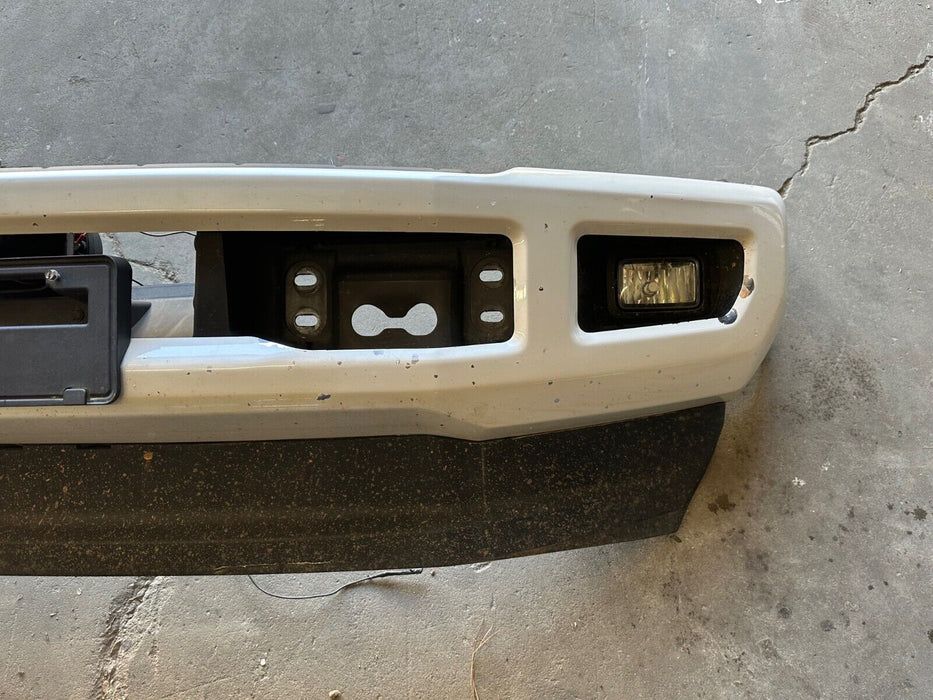 2017-2019 FORD F250 F350 FRONT BUMPER W LED *ORIGINALLY CHROME* OEM (READ DESC)