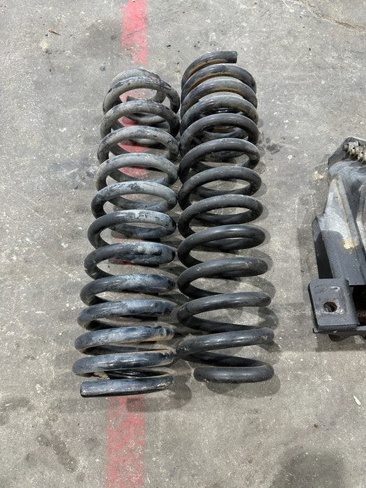 2019 FORD F450 AFTERMARKET 2.5 INCH LEVELING SPRINGS & TRACK BAR DROP BRACKET
