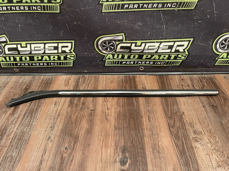 2017-2022 FORD F250 F350 F450 REAR LEFT DOOR WINDOW BELT CHROME MOLDING OEM