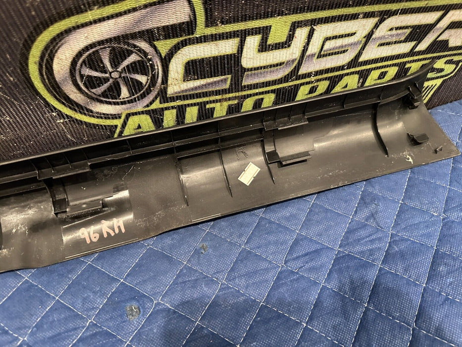 2010 NISSAN 370Z RIGHT PASSENGER DOOR SCUFF PLATE TRIM OEM 769B5 1EA0A ~WEAR~