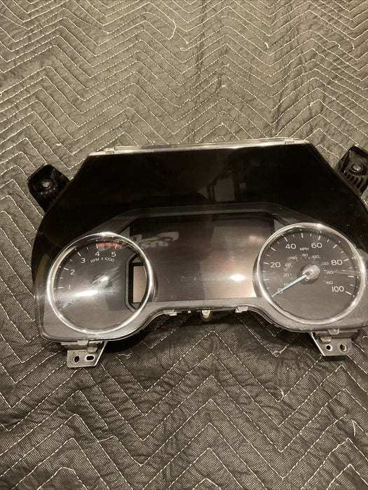 2019 FORD F350 PLATINUM 6.7L DIESEL 8" GAUGE CLUSTER HC3T-10849-PJ OEM