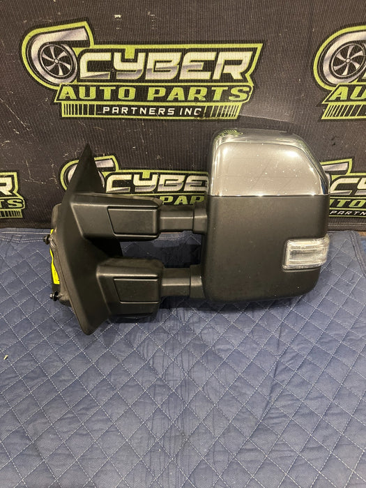 2017-2019 FORD F250 F350 DRIVER LEFT TOW MIRROR W CAMERA OEM