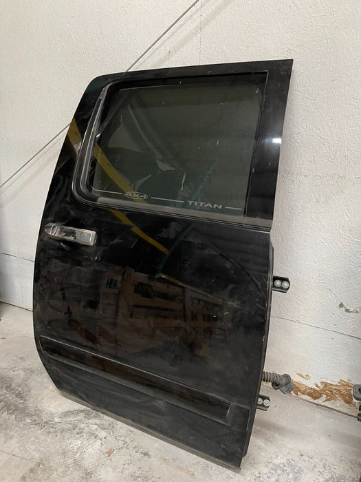 2005-2015 NISSAN TITAN CREW CAB REAR RIGHT PASSENGER DOOR SHELL OEM