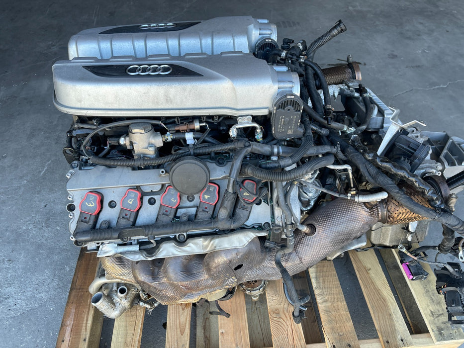 2021 AUDI R8 5.2L V10 ENGINE 7 SPEED S-TRONIC TRANSMISSION 14K MILES