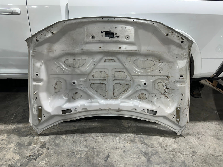 2017-2019 FORD F250 F350 METALLIC WHITE HOOD (UG) OEM *DAMAGES 3-6* LOCAL PICKUP