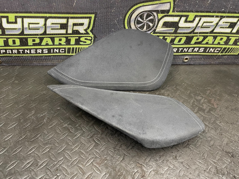 2010 NISSAN 370Z CONSOLE KNEE PAD PANEL TRIM SIDE COVERS PAIR LEFT RIGHT OEM