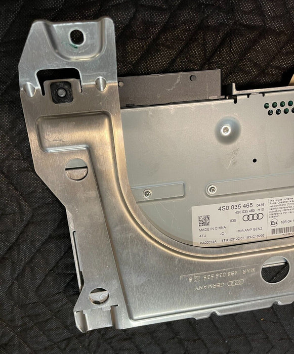 2017 AUDI R8 V10 B&O SOUND/AUDIO AMPLIFIER AMP OEM 4S0 035 465