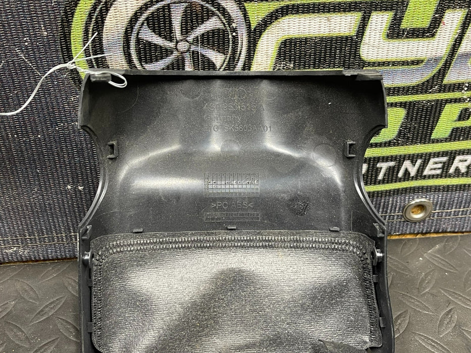 2017 AUDI R8 UPPER STEERING COLUMN COVER OEM 4S0 953 515 A