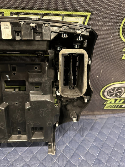 2021 2022 DODGE RAM 2500 3500 DASH DASHBOARD 12' SCREEN CARBON FIBER BEZEL OEM