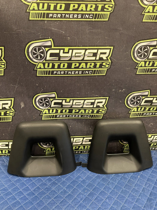 2010 NISSAN 370Z CONVERTIBLE REAR RIGHT LEFT SIDE ROLL BAR HOOP COVER TRIM OEM