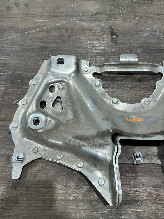 2014 PORSCHE 911 TURBO S 991 REAR TRANSMISSION MOUNT CROSSMEMBER BRACKET OEM