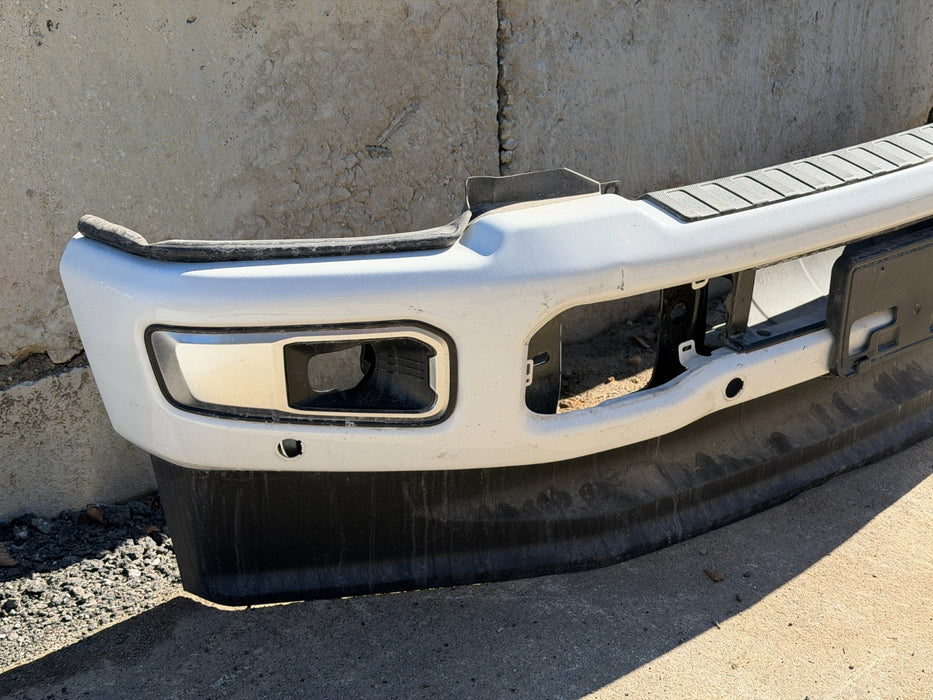 2023 2024 2025 2026 FORD F250 F350 PLATINUM STAR WHITE FRONT BUMPER ASSEMBLY OEM