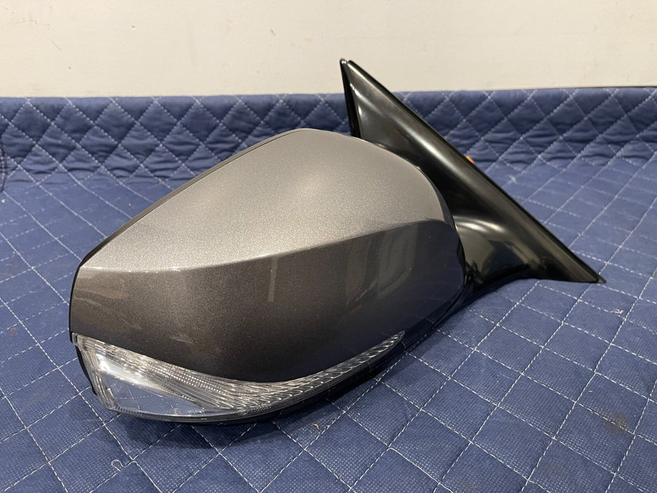 2017 INFINITI Q50 RED SPORT DRIVER LEFT DOOR MIRROR W/ CAMERA (PAINT CODE KAD)