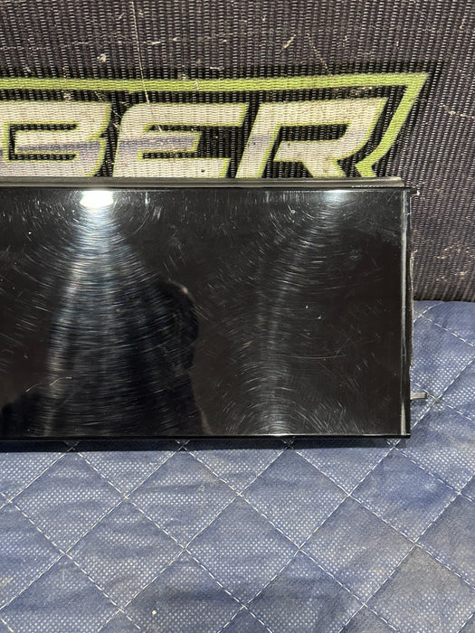 2020-2022 FORD F250 F350 REAR RIGHT GLOSS BLACK B PILLAR DOOR TRIM OEM *SCUFFS*