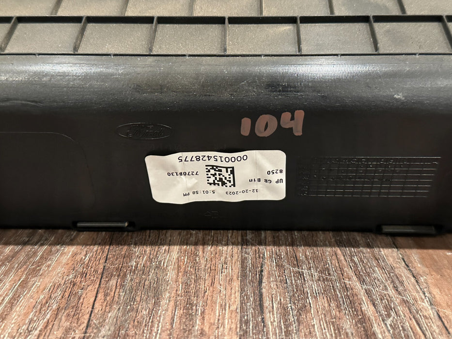 2023-2024 FORD F350 LARIAT UPPER GLOVE BOX ASSEMBLY OEM *MINOR WEAR #5