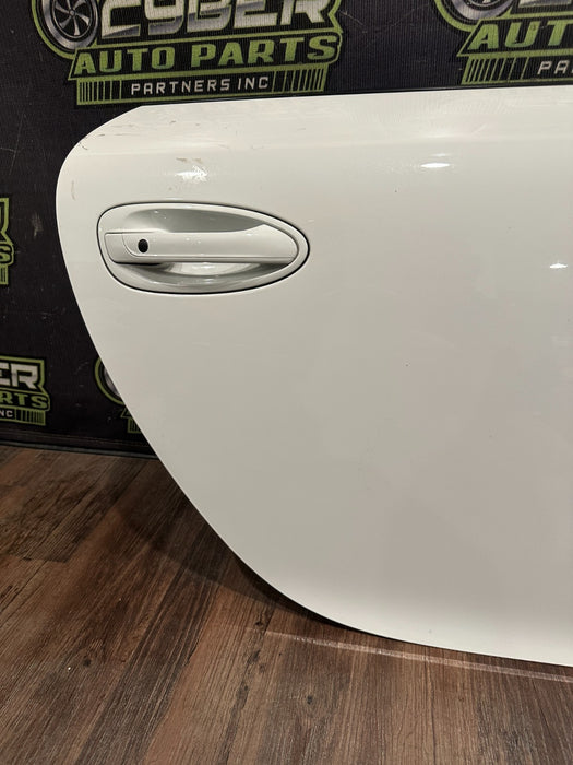2014 PORSCHE 911 TURBO S PASSENGER RIGHT WHITE DOOR SHELL OEM *RESIDUE/READ*