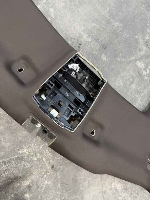 2017-2022 FORD F250 F350 F450 KING RANCH TWIN PANEL MOONROOF HEADLINER BROWN OEM