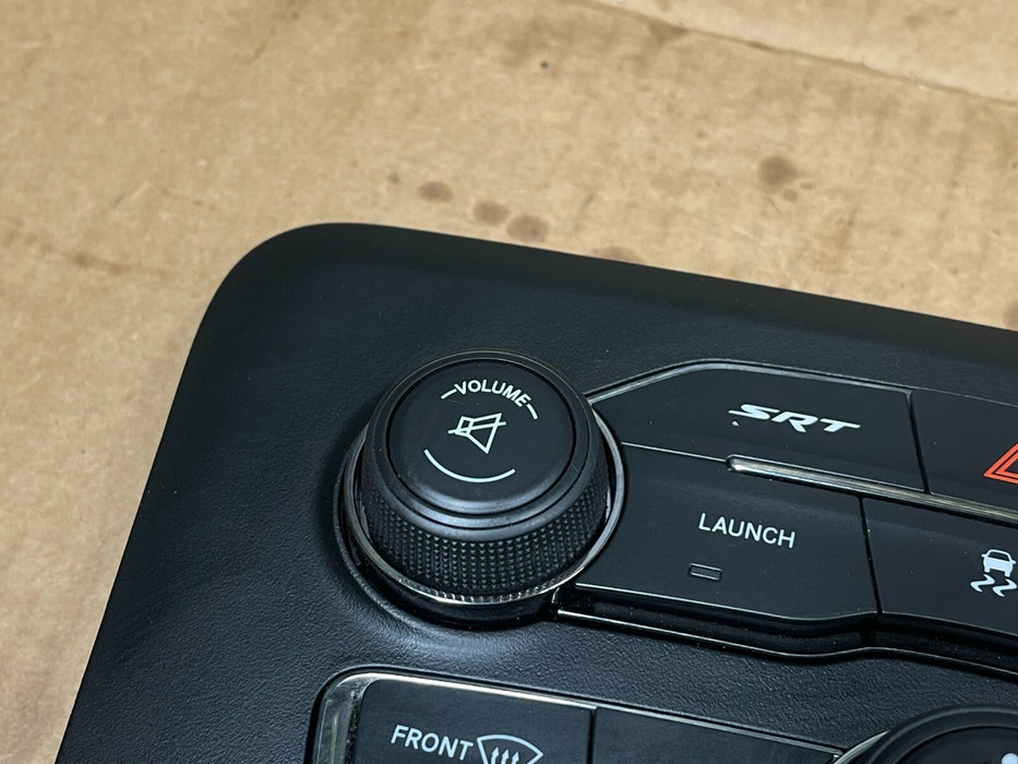 2016 DODGE CHARGER HELLCAT A/C HEATER CONTROL SWITCH PANEL "SRT" BUTTON