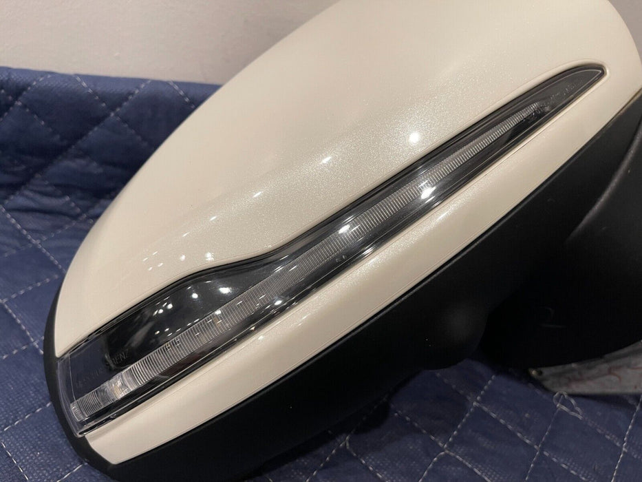 2017 MERCEDES-BENZ C63 AMG C205 COUPE PASSENGER DOOR MIRROR W/ CAMERA OEM WHITE