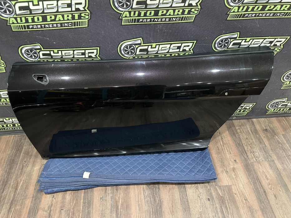 2014 AUDI R8 COUPE OEM LEFT DRIVER DOOR SHELL BLACK PANTHER CRYSTAL ~READ~