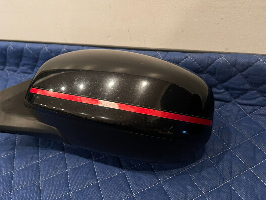 2015 NISSAN 370Z NISMO FRONT LEFT DOOR MIRROR ACCENT STRIPE OEM L 77 *FADING*