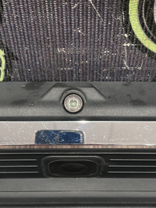 2017-2019 FORD F250 F350 F450 TAILGATE HANDLE OPENER W CAMERA OEM *STAIN 3-4*