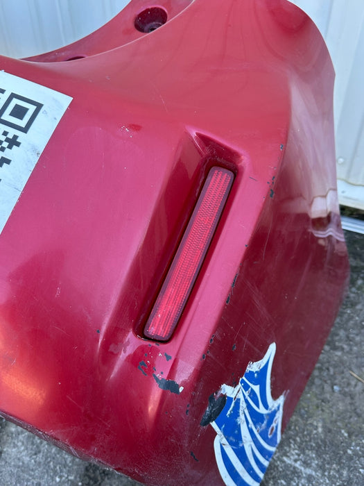 2014 TOYOTA PRIUS V RED REAR BUMPER COVER OEM *LOCAL PICKUP ONLY!* (READ DESC)