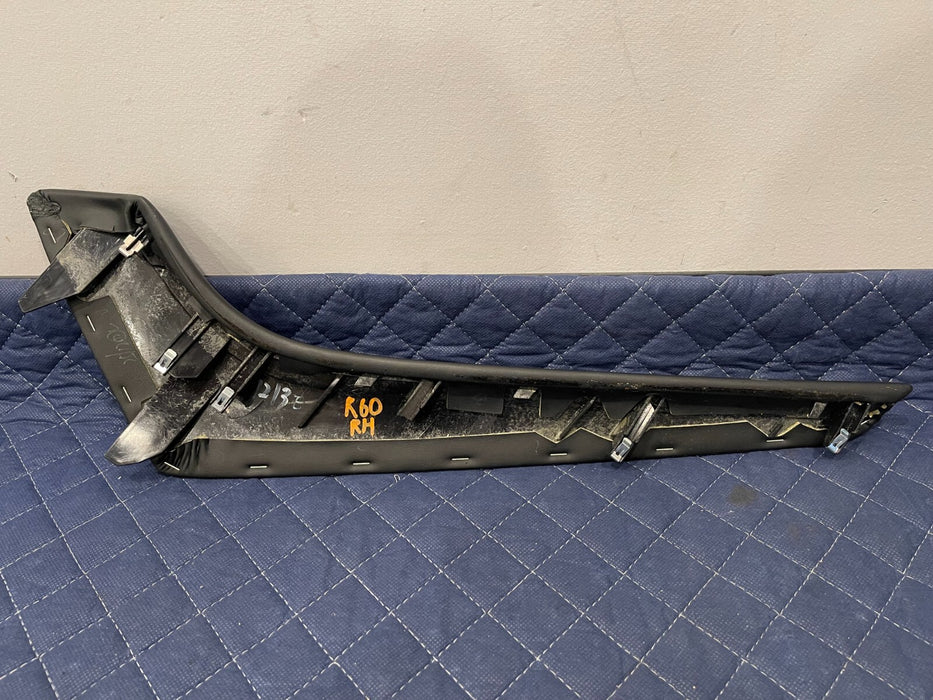 2017 INFINITI Q50 RED SPORT LEFT & RIGHT LEATHER CENTER CONSOLE SIDE PANELS OEM
